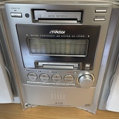 Victor CD/MD/カセットテープ　コンポ　ジャンク品の画像