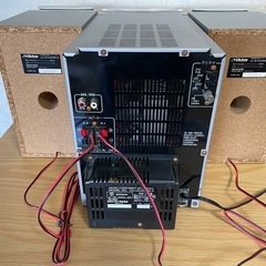 Victor CD/MD/カセットテープ　コンポ　ジャンク品の画像
