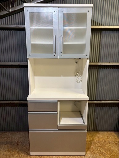 【成約済み】ニトリ 食器棚 キッチンボード H201 W80 D42