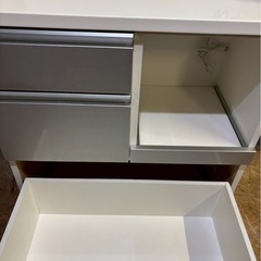 ニトリ 食器棚 キッチンボード H201 W80 D42の画像