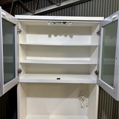 ニトリ 食器棚 キッチンボード H201 W80 D42の画像