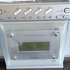 【リサイクルショップどりーむ鹿大前店】No.2446　コンポ　ビクター　CDのみ動作確認OK♪　写真参照🎵おすすめ🎵の画像