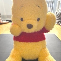 【無料お譲りします】ディズニーぬいぐるみセット（プーさん、白プーさん、ベビードナルド）の画像