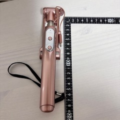 【最長84cm❣️】ライト付き自撮り棒の画像