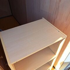 カラーボックス　収納棚の画像
