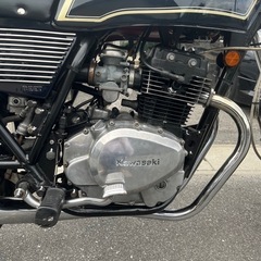 カワサキ z250ft カスタムの画像