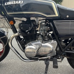 カワサキ z250ft カスタムの画像