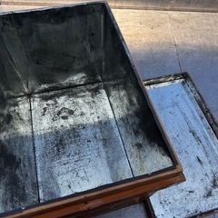 昭和レトロ　茶箱　木箱の画像