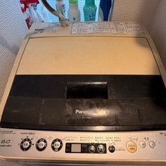 【無料】Panasonic 洗濯機　差し上げますの画像