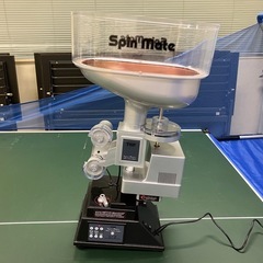 卓球マシン「spin mate」防球ネット付きの画像