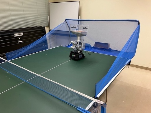 卓球マシン「spin mate」防球ネット付き