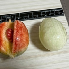 ヴィンテージ　ジェム　天然石　フルーツ　果物　石の画像