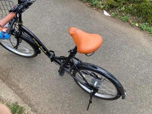 値下げ　美品　引取り限定　折りたたみ自転車 ゴールド小径　　東京都江戸川区 中古】北区の折りたたみ自転車を格安/激安/無料であげます・譲り