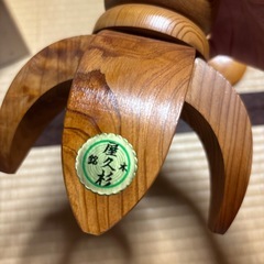 木彫り 灯篭の画像