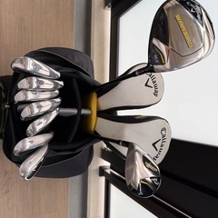 キャロウェイ ウォーバード クラブセット 10本組(1W,5W,5-P,S,PT) アイアン：スチール キャディバッグ付きの画像