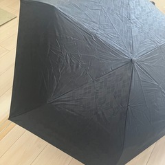 自動開閉　折りたたみ傘　黒(未使用)の画像