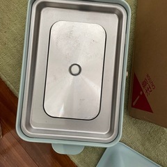 無料 譲ります SOLEMOOD ホットプレートミニの画像