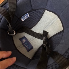 バイク　ヘルメット　ゴーグル付きの画像