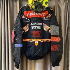 VETEMENTS × ALPHA レーシングジャケット MA-1 登坂広臣着の画像