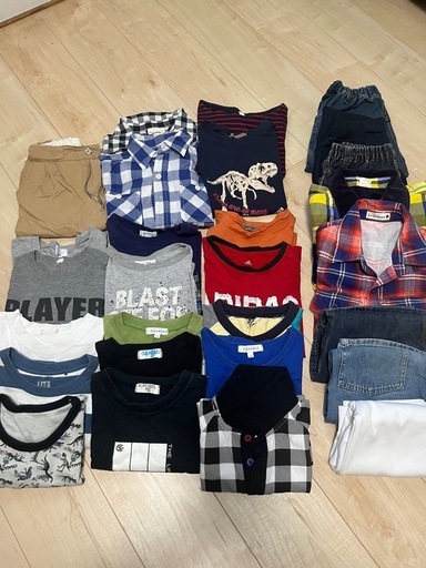子ども服まとめ売り110　男の子　秋冬用　48点 楽天市場】一部即納 スウェット ベビー 2点セット 上下セット
