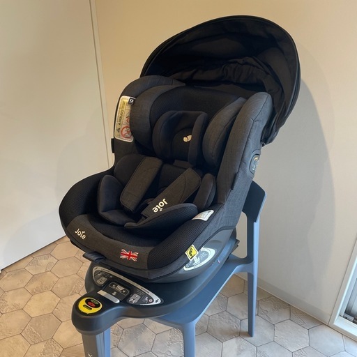 【Joie】チャイルドシート アイ・アーク360 キャノピー付き（ブラック）