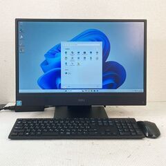 Windows11 第8世代CPU搭載 液晶一体型 無線/BT ★ DELL INSPIRON 3280 AIO Pentium 5405U(2.3G/2C/4T) メモリ8GB SSD512GB #2-2808の画像