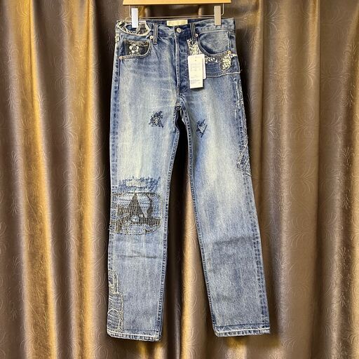 vujade リメイクジーンズ　29インチ