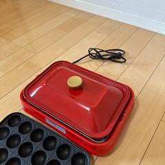 Bruno ブルーノ ホットプレート 温度調節不可 たこ焼き器の画像