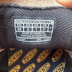 keen キッズ ジャスパー　ツー　スニーカーの画像