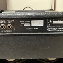 フェンダーSV20の画像