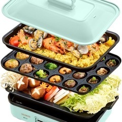 無料 譲ります SOLEMOOD ホットプレートミニの画像