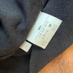 UNTITLED ブラック カーディガン サイズ2 美品の画像