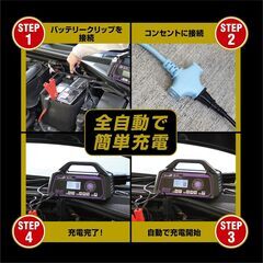メルテック(meltec) 全自動パルスバッテリー充電器 MP-220の画像