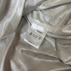 GLACIER チェック柄 フリル長袖ブラウス Lサイズ　美品の画像