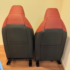 極美品　GRスープラ　スープラ　90 RZ レザー　アルカンターラ　シート 左右セット　の画像