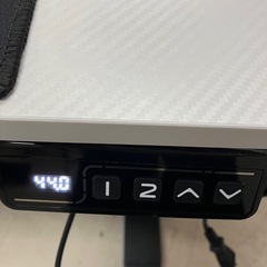 H 2508-415 GTRACING ゲーミングデスク 電動昇降デスク 動作・通電確認済み キズ 汚れありの画像