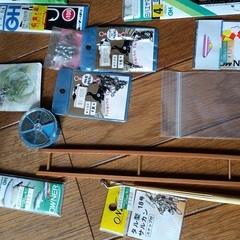 釣具いろいろの画像
