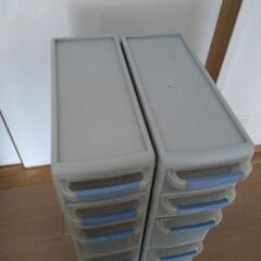 収納ケース　2セット  引き出し　の画像