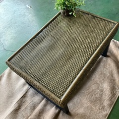 ガラスのローテーブル(商品番号13261)の画像