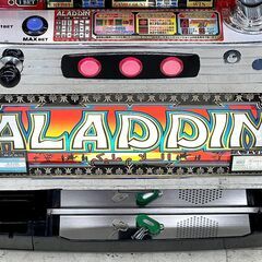 千歳市/恵庭市 サミー パチスロ/スロット アラジンS コイン機 100V 無段階Vol.の画像
