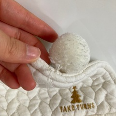 【TAKE TURNS】フード付きおくるみの画像