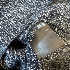 UNIQLO XLサイズ ニットセーター グレー 美品の画像