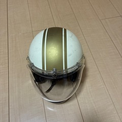 バイク用ヘルメット2種類の画像