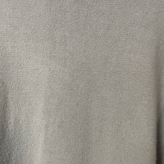GU グレー ニットワンピース Sサイズ ウエストリボン付きの画像