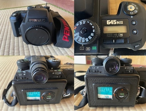 PENTAX 645NⅡとASAHI PENTAX付属品多数