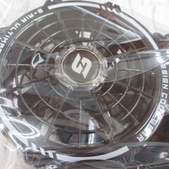 シンワ SP-324 空調用ファン＆バッテリー（2個）20V 中古品 美品【ハンズクラフト宜野湾店】の画像