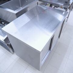 ステンレス調理台　マルゼン　W900　リユース品　価格　27,500円の画像