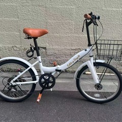 折りたたみ自転車(未使用品)の画像