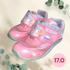 マイメロディー❤スニーカー　キッズシューズ　運動靴　17cm　ピンク