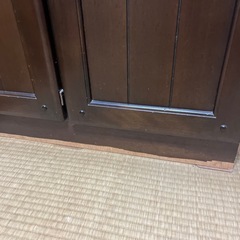 カリモク食器棚の画像